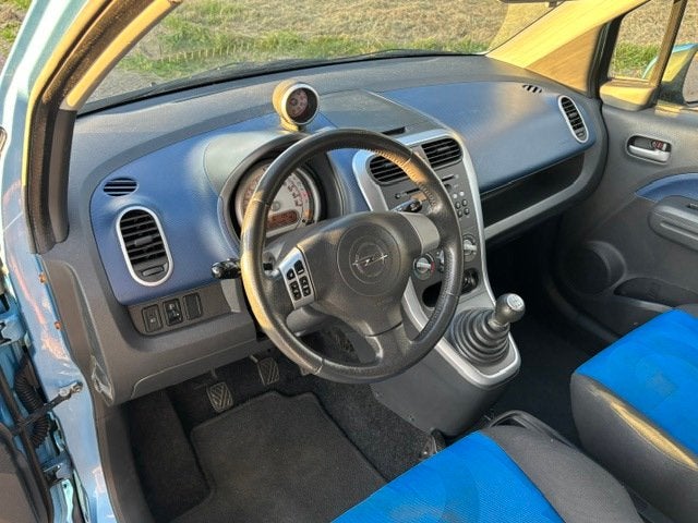 Opel Agila 1.2 Edition 5-Drs Airco El. pakket Audio-CD/MP3 L, Auto's, Opel, Voorwielaandrijving, 4 cilinders, 965 kg, Blauw