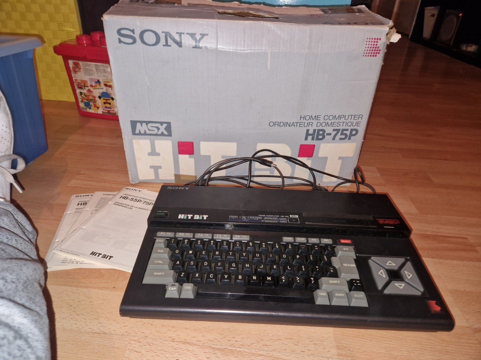 Sony Msx HB-75P Incl Doos en Handleidingen, Computers en Software, Ophalen of Verzenden, Sony MSX