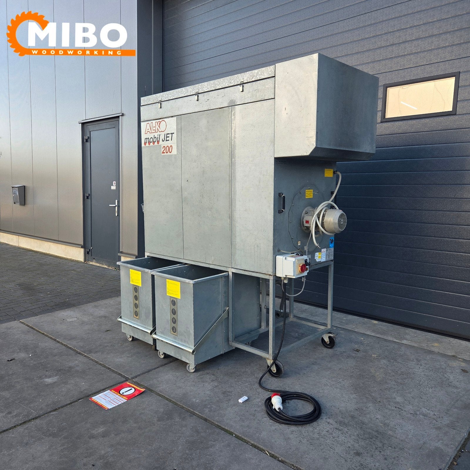 Alko mobiljet 200 Afzuiging *** Afzuiger mobiel, Ophalen of Verzenden, Zo goed als nieuw, Ventilator en Afzuiger