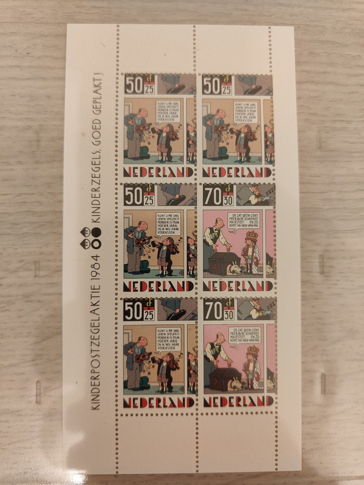 Kinderpostzegels 1984 - Compleet velletje postfris, Postzegels en Munten, Postzegels | Nederland, Ophalen of Verzenden, Na 1940