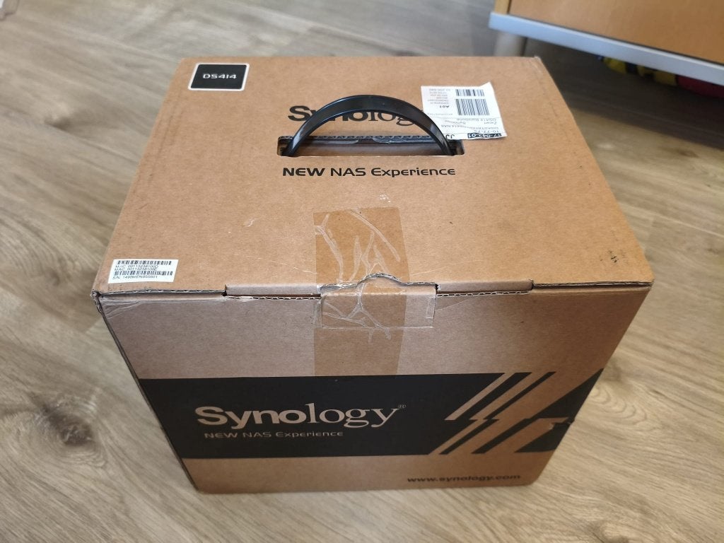 DS414 Synology NAS, Ophalen of Verzenden, Gebruikt