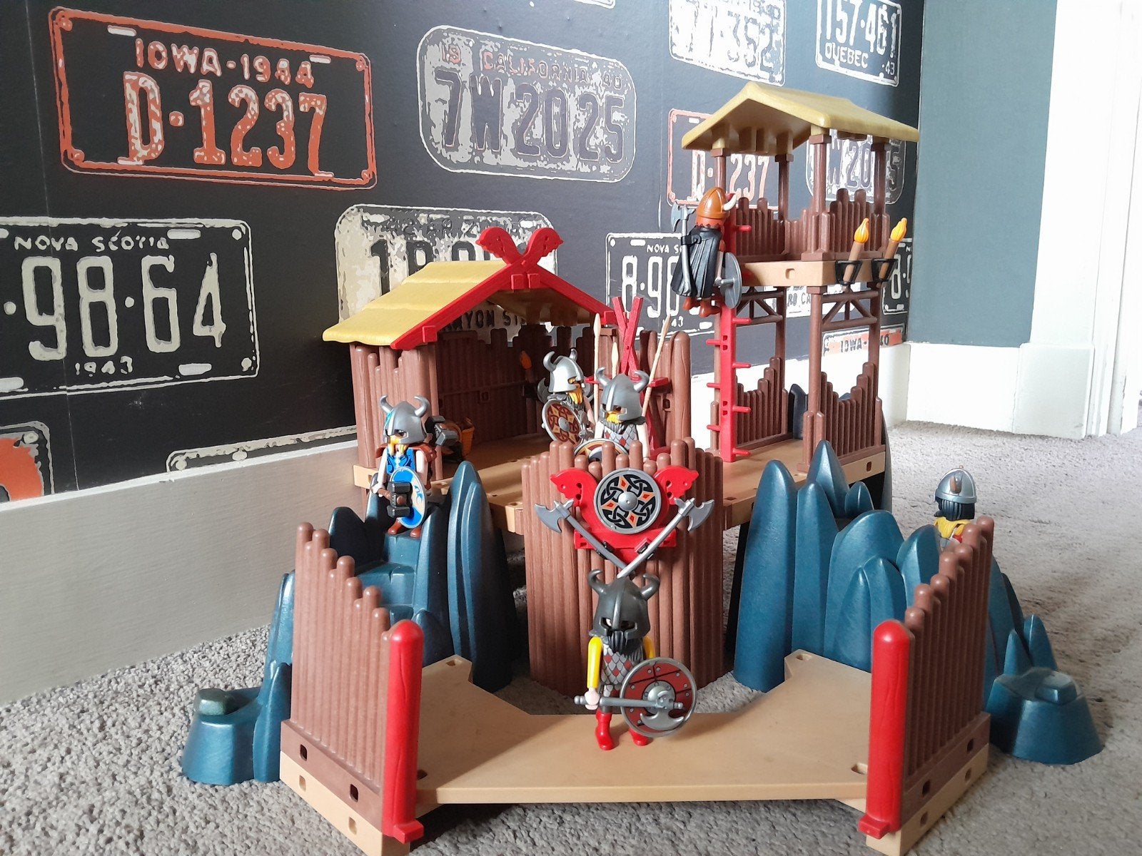 playmobil vikingfort 3151, Gebruikt, Complete set, Ophalen of Verzenden, Kasteel/Fort