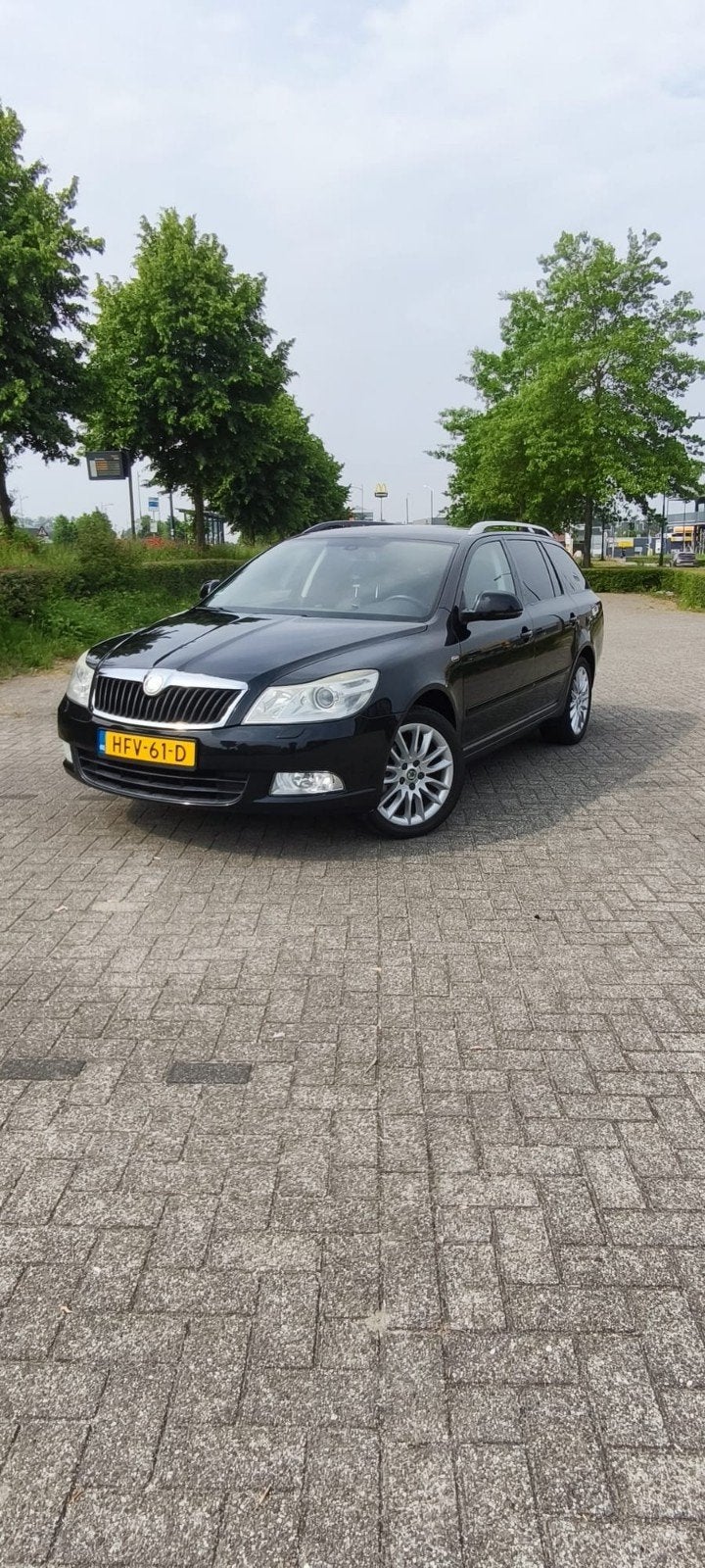 Skoda Octavia 2 1.8 TFSI L&K 2009 Zwart, Auto's, Skoda, Automaat, Euro 5, 1290 kg, 160 pk