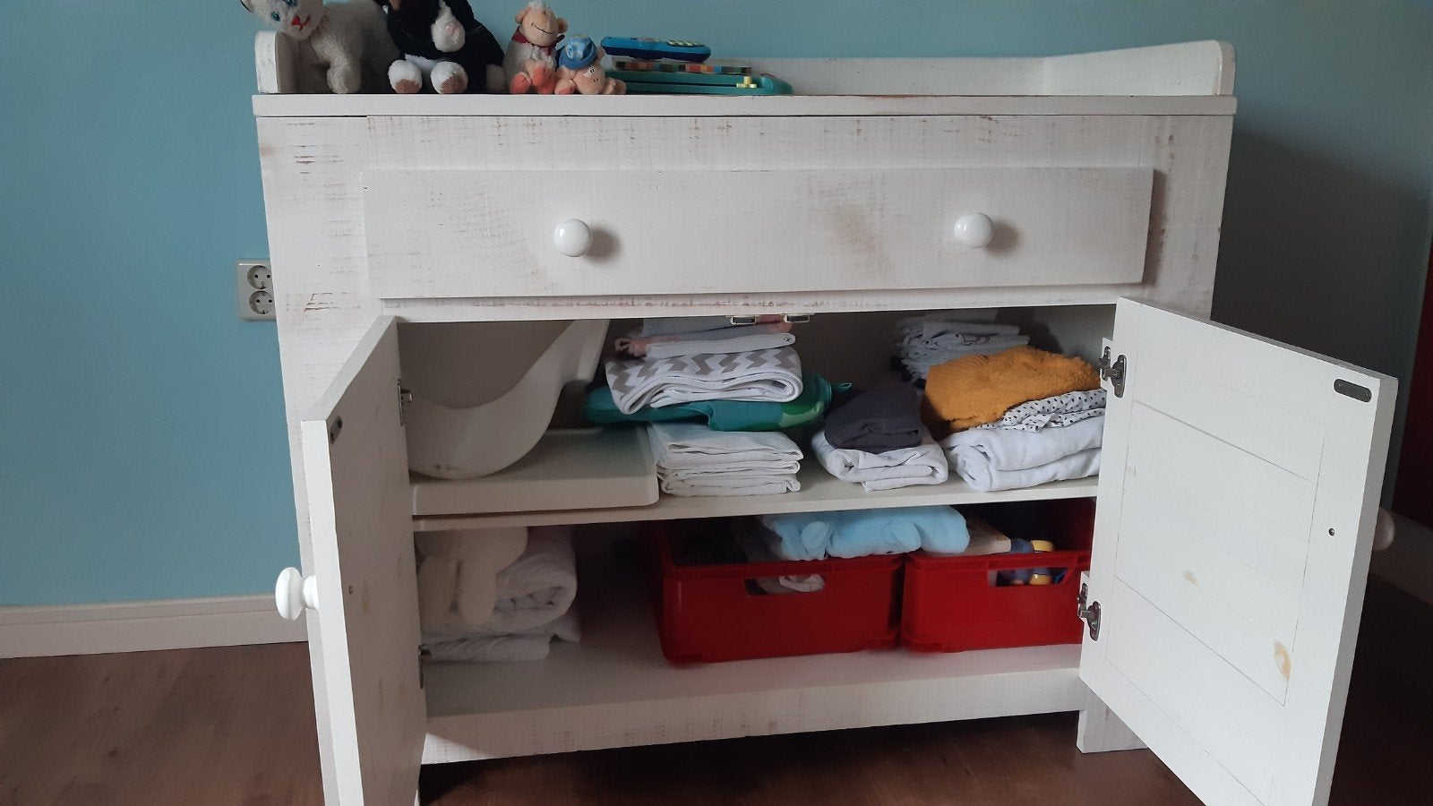 Ledikant en commode, Ophalen, Gebruikt, Jongetje of Meisje