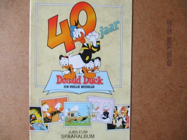 adv6978 donald duck 40 jr jubileum 2, Eén stripboek, Ophalen, Gelezen