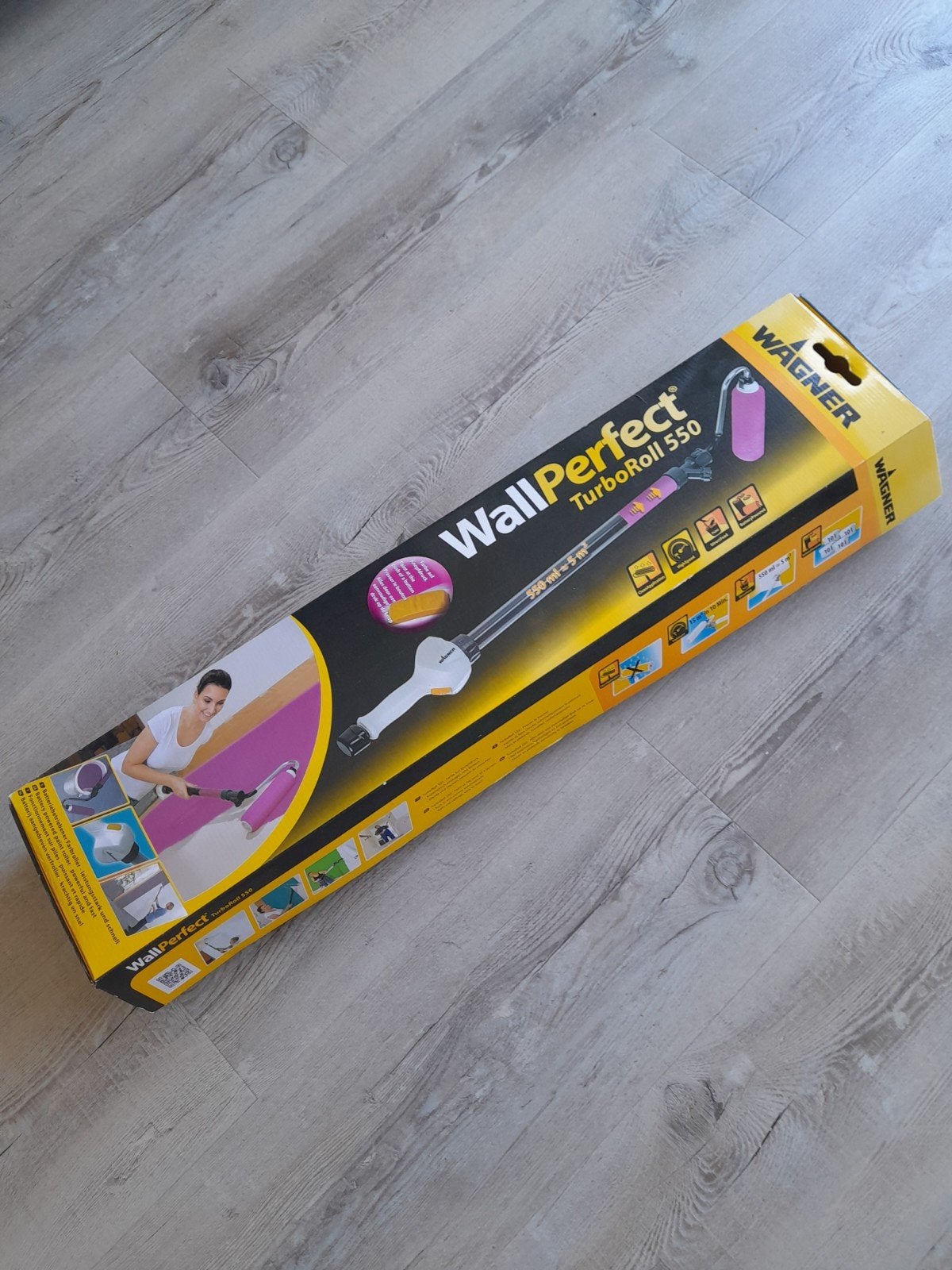 Wagner WallPerfect TurboRoll 550 Verfroller, Ophalen of Verzenden, Nieuw, Verfroller