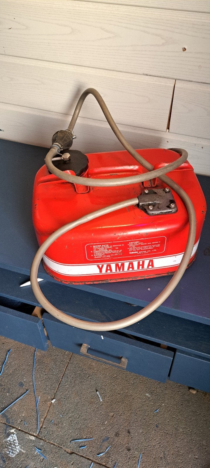 Yamaha buitenboordmotor tank - Nette staat, niet lek, Ophalen of Verzenden, Gebruikt, Motor en Techniek