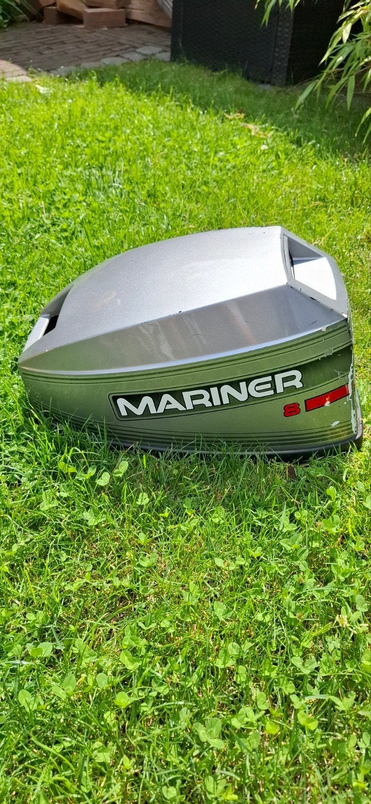 Mariner 8 PK, 2takt buitenboordmotorkap, Ophalen of Verzenden, Gebruikt, Motor en Techniek