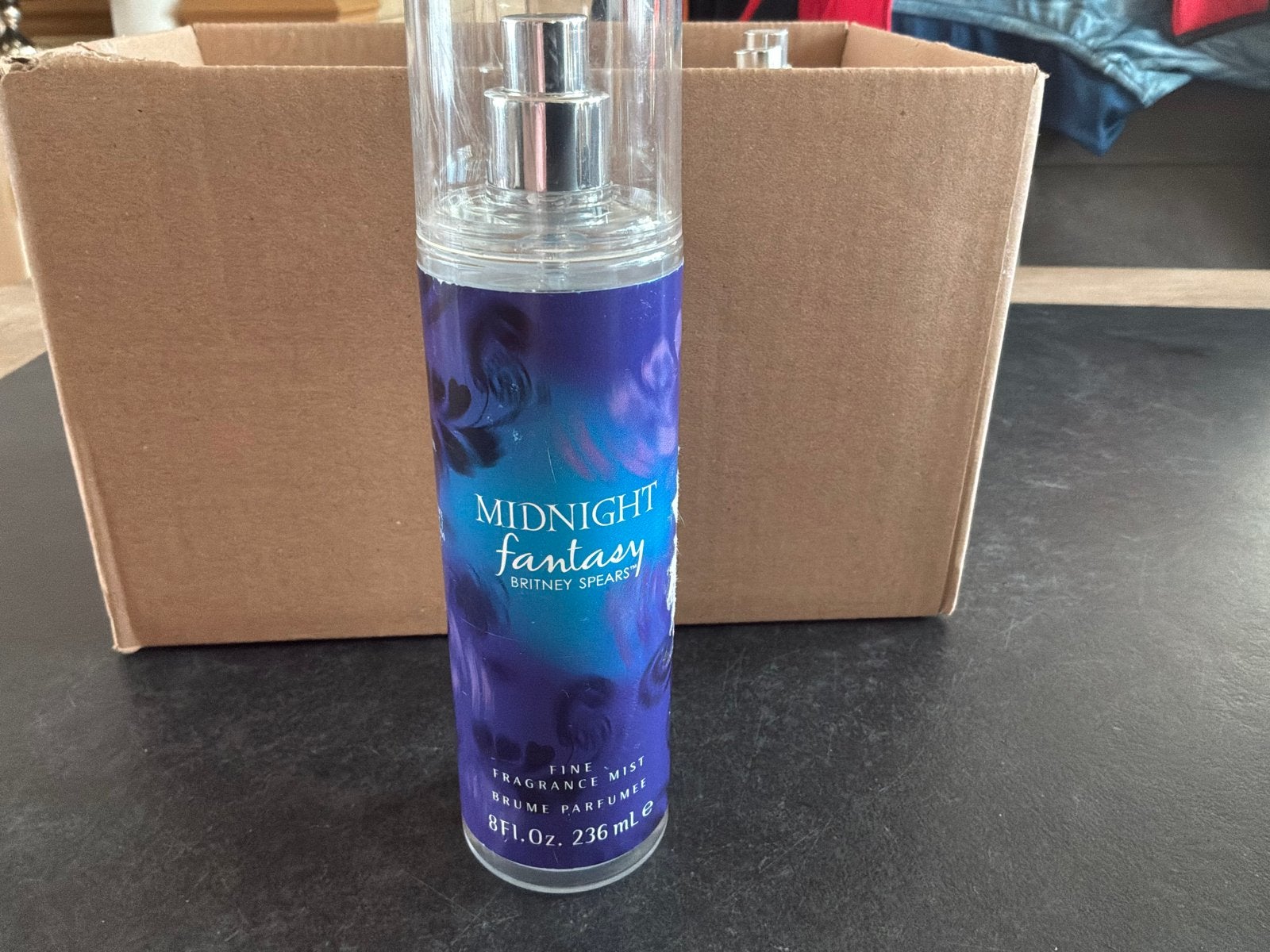 Britney Spears Midnight Fantasy Fine Fragrance Mist, Ophalen of Verzenden, Gebruikt