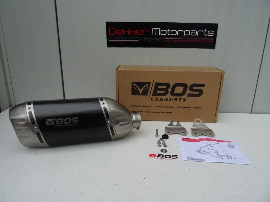 Bos Desertfox Carbon Steel Demper KTM Super Duke R / GT 2014, -, -, Nieuw, Ophalen of Verzenden