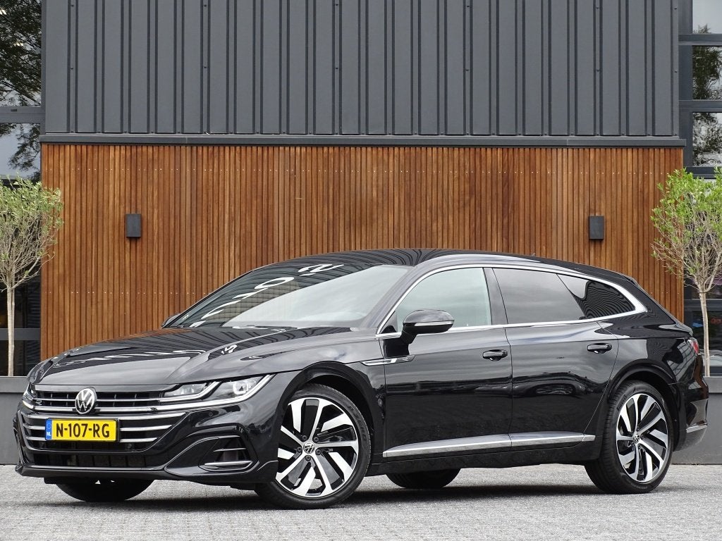 Volkswagen Arteon Shooting Brake 2.0 TSI 191PK DSG / R-Line, Euro 6, 4 cilinders, 1984 cc, Zwart