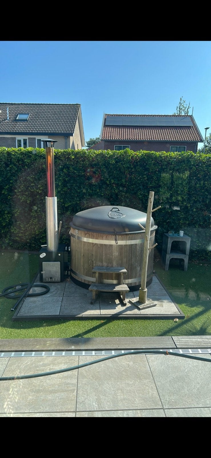 Kirami hottub tekoop maar 5 keer gebruikt, Ophalen, Zo goed als nieuw
