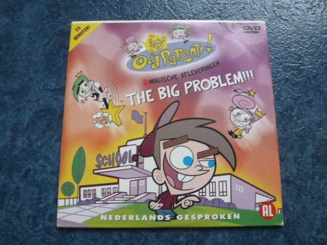 Leuke dvd THE FAIRLY ODD PARENTS met 2 afleveringen, Cd's en Dvd's, Dvd's | Tekenfilms en Animatie, Tekenfilm, Alle leeftijden