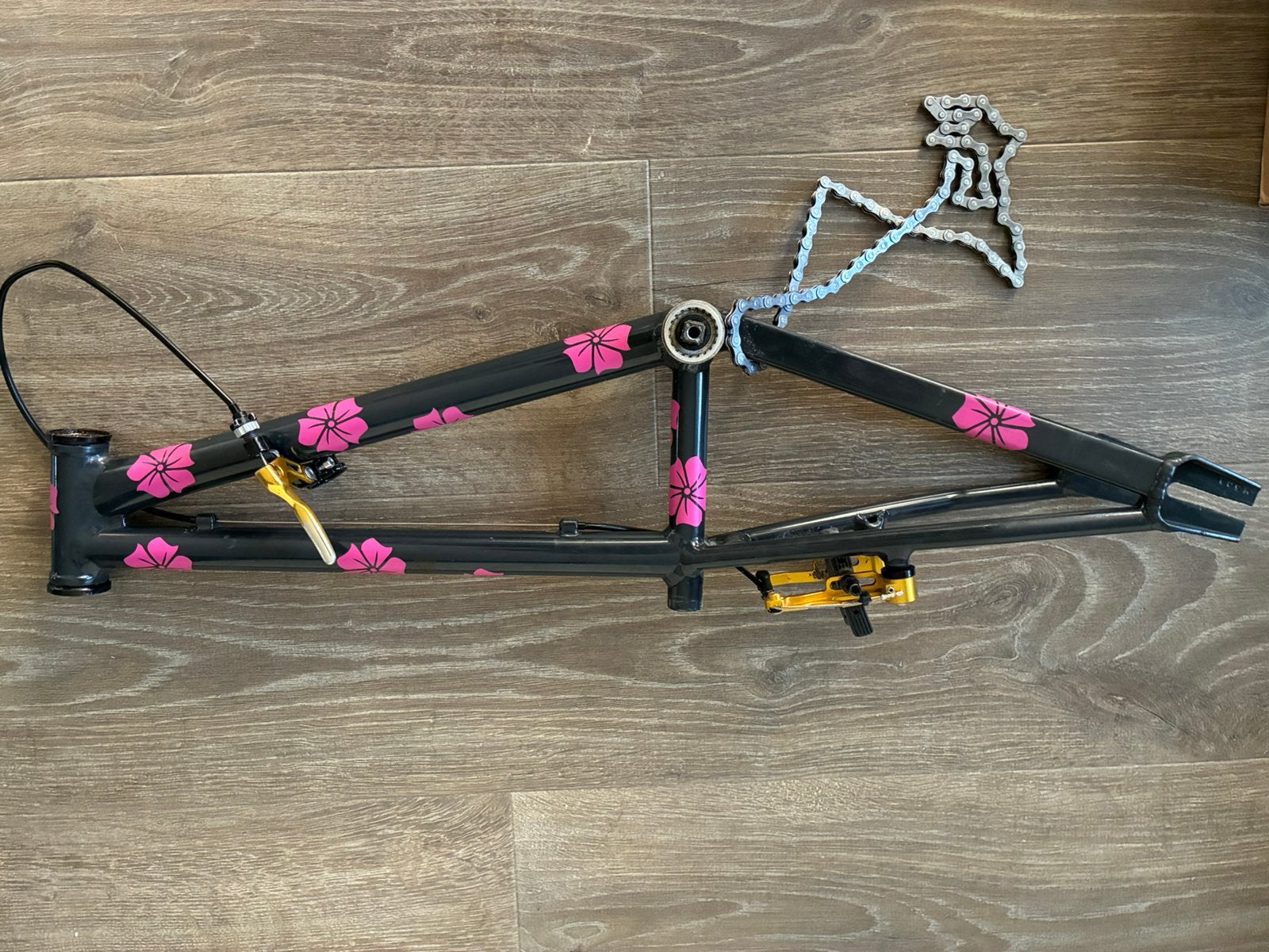 LDC mini BMX race frame, Frame, Ophalen of Verzenden, Aluminium, Gebruikt