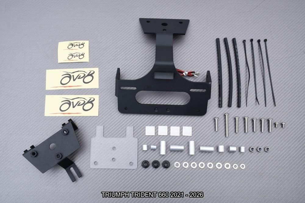 Korte Kentekenplaathouder TRIUMPH TRIDENT 660 2021 - 2026, Verzenden, Nieuw