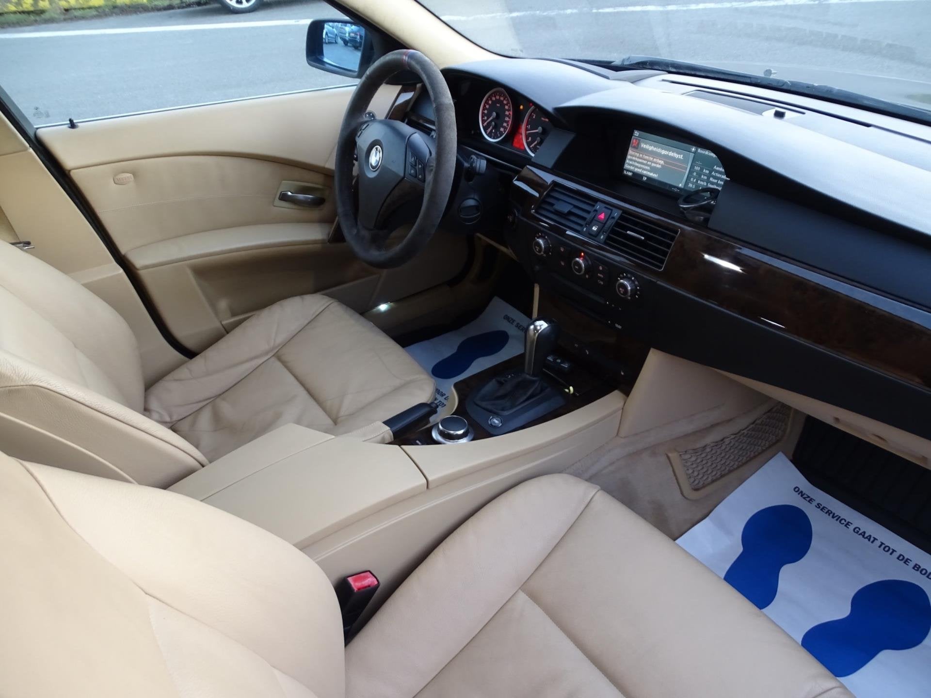 BMW 5-serie 540i High Executive - LEES TEKST - AUTOMAAT - PA, Automaat, Achterwielaandrijving, Gebruikt, Blauw