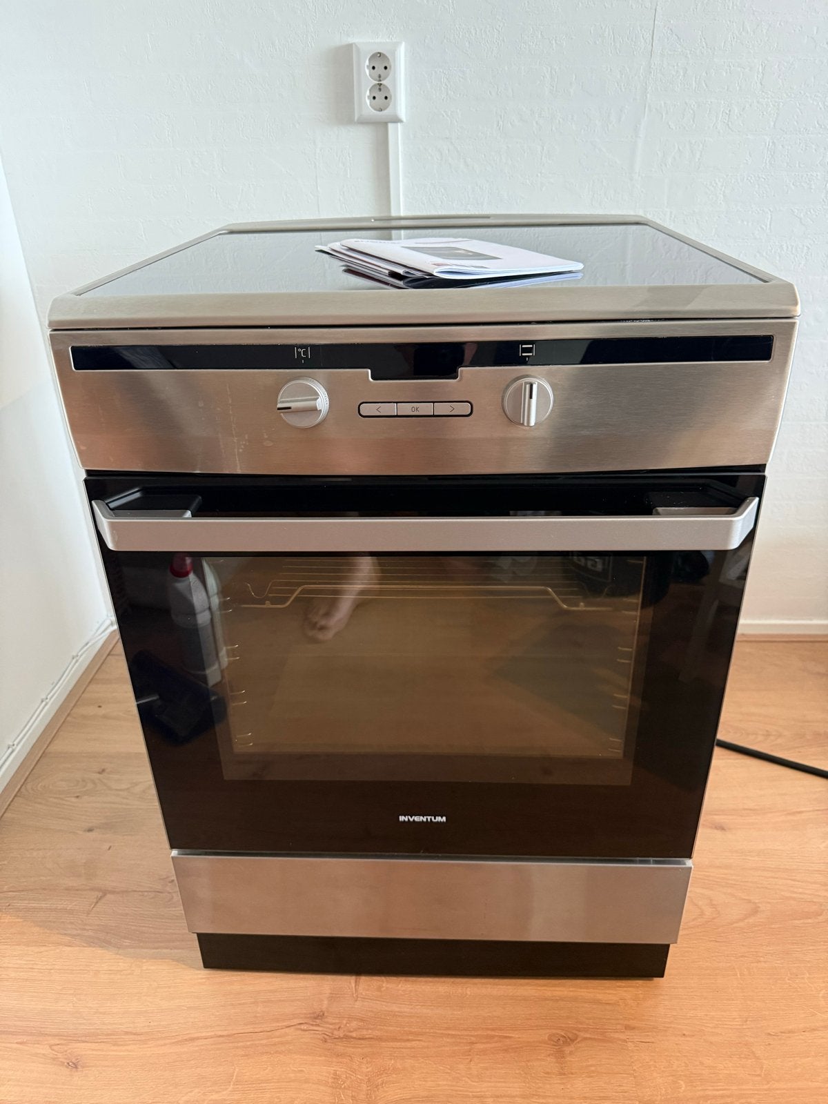 Inventum VFI6042RVS Vrijstaand Inductie Fornuis, Witgoed en Apparatuur, Fornuizen, Ophalen, Hete lucht, 60 cm of meer, 4 kookzones