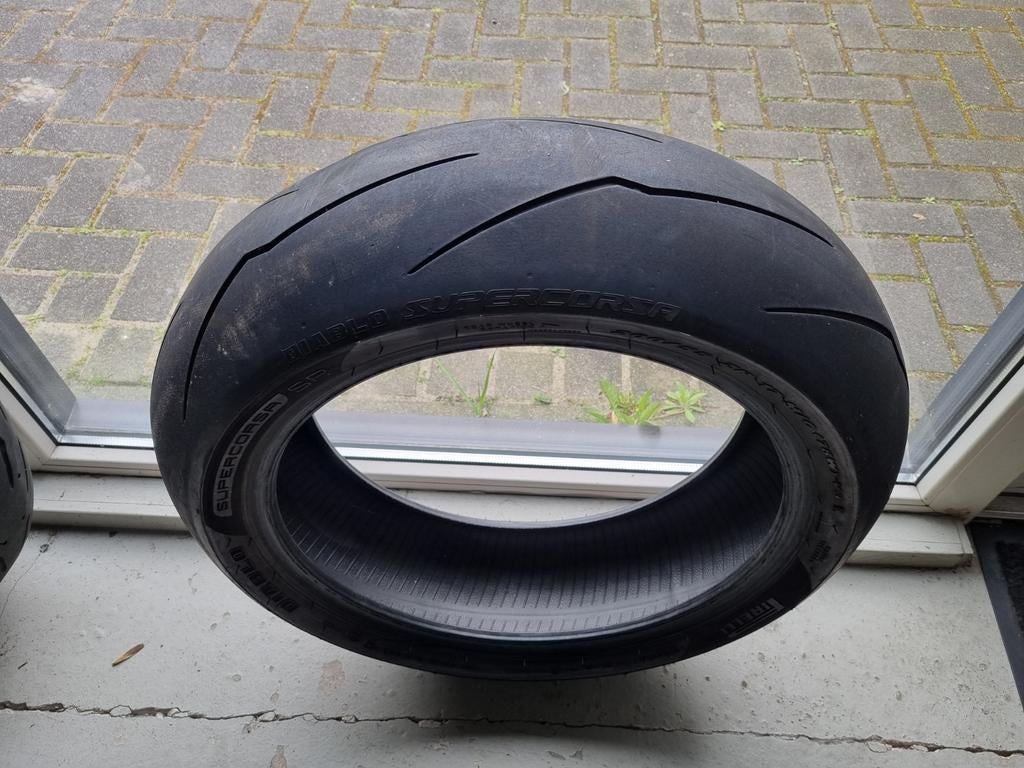 Pirelli Diablo Supercorsa SP 200/55/17 dot 2924, Ophalen of Verzenden, Gebruikt