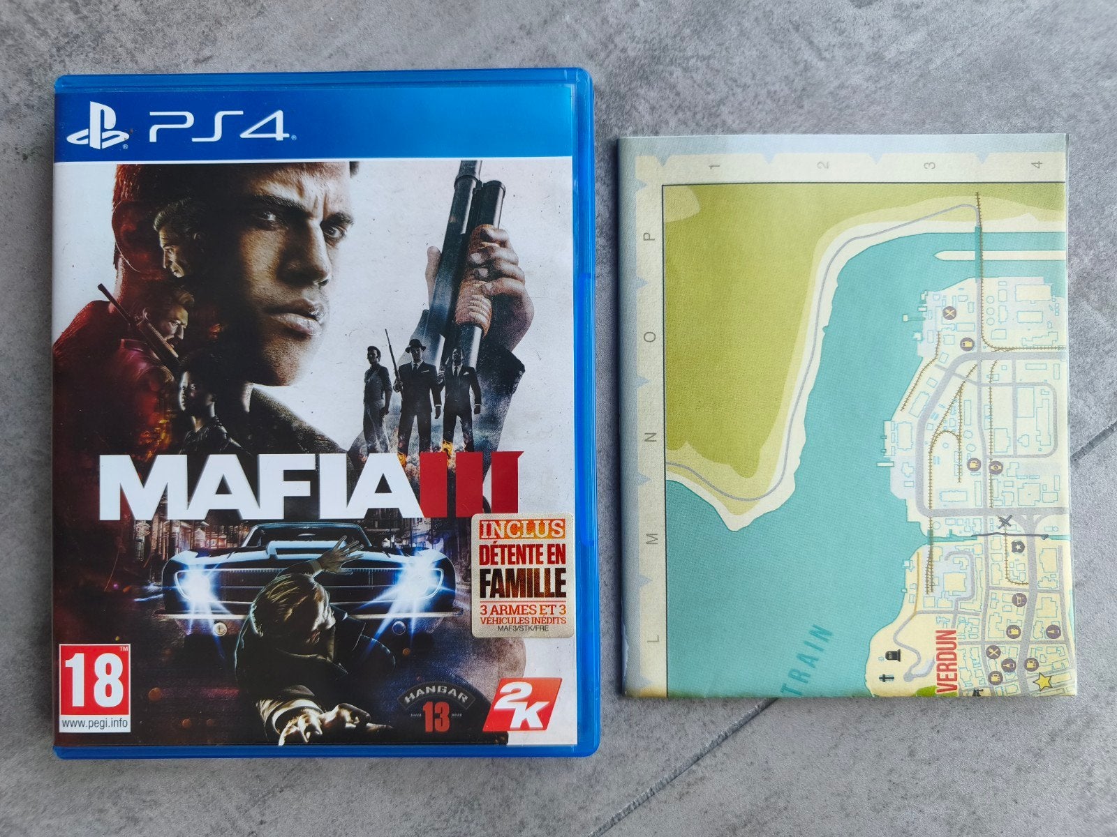 Mafia 3 + map, Spelcomputers en Games, 1 speler, Ophalen of Verzenden, Vanaf 3 jaar
