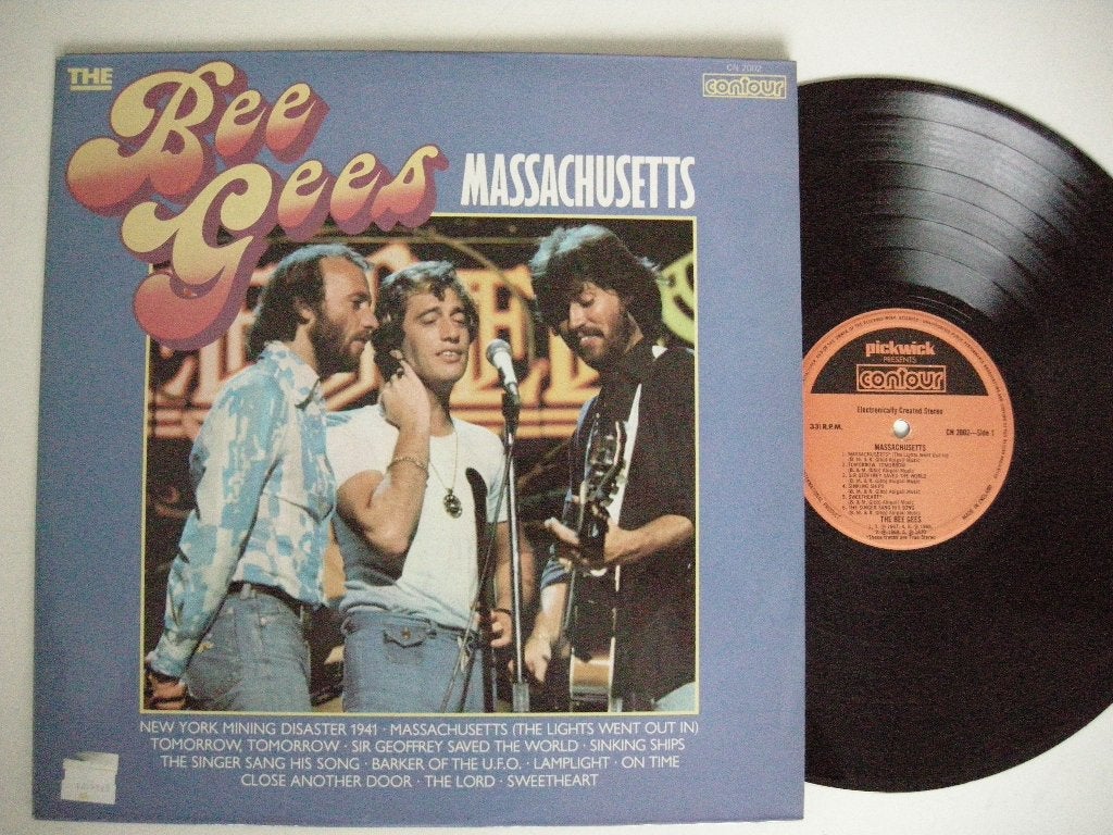The Bee Gees Massachusetts - LP vinyl zgan, Ophalen, Zo goed als nieuw, 12 inch