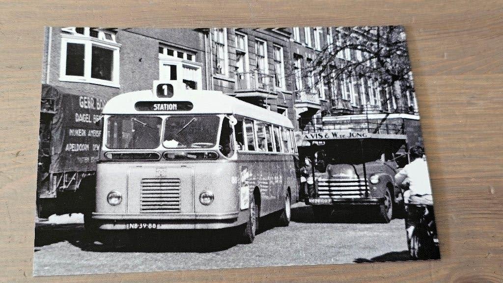 Foto BUS GEBRU GEVU GVU Utrecht 88, Verzenden, Gebruikt, Bus of Metro, Overige typen