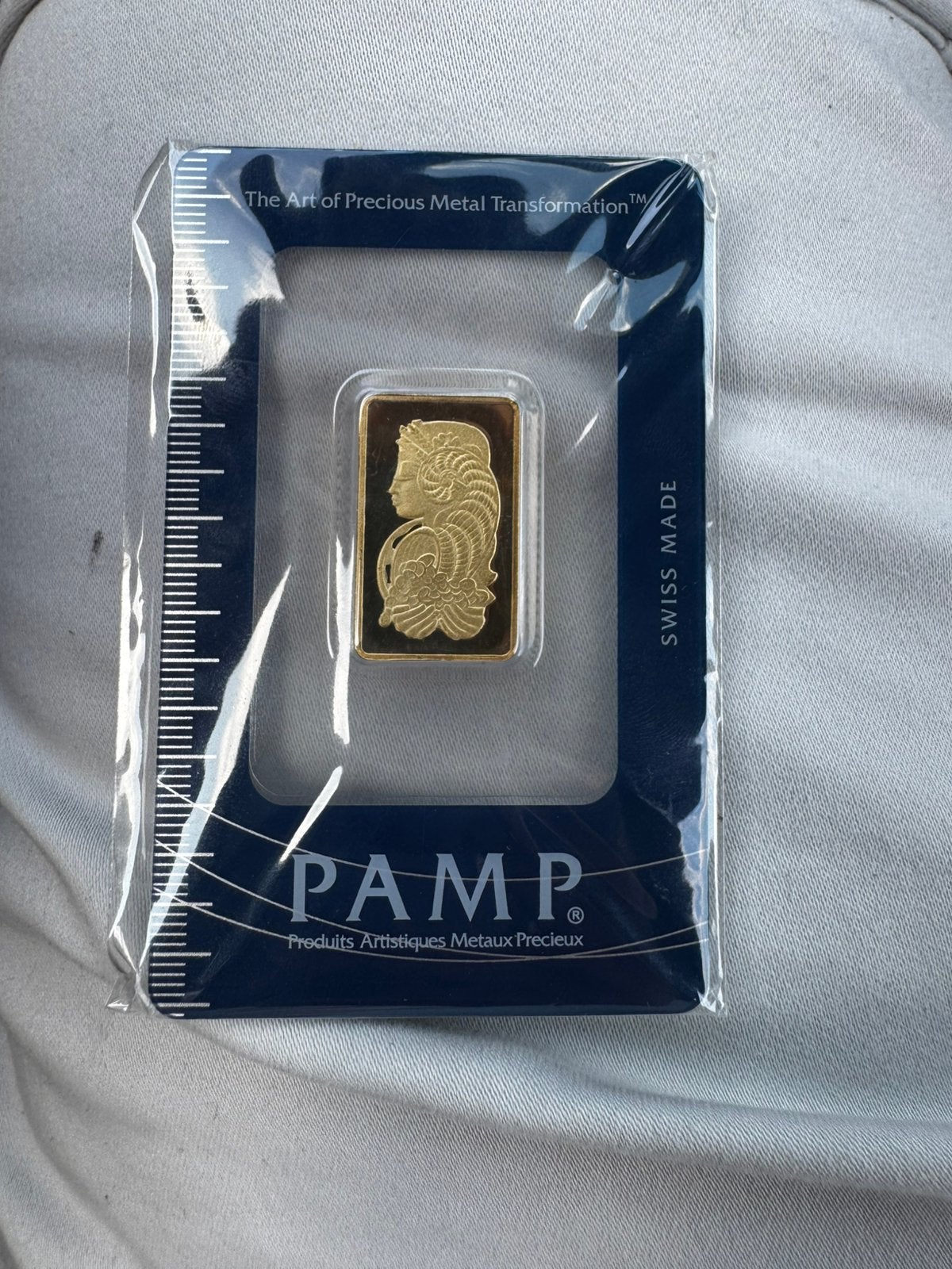 PAMP Suisse 10 gram Goudbaar – 999.9 / 24 Karaat, Ophalen of Verzenden, Goud