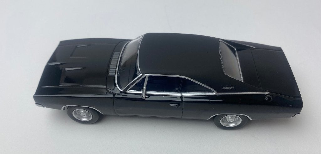 Norev 1:43 Dodge Charger 1968 Black - Jet car in windowbox, -, Nieuw, Norev, Ophalen of Verzenden