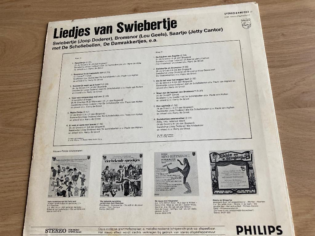 LP Liedjes van Swiebertje, Ophalen of Verzenden, Gebruikt, Overige formaten, Levenslied of Smartlap