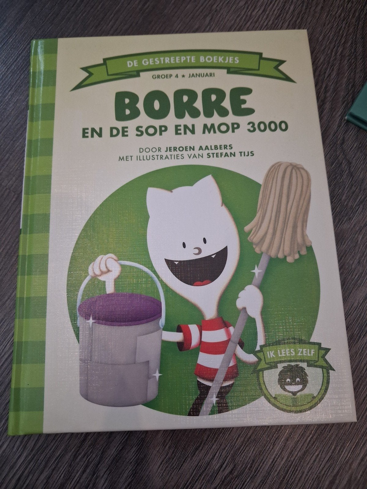 Jeroen Aalbers - Borre en de Sop en Mop 3000, Fictie algemeen, Ophalen of Verzenden, Zo goed als nieuw, Jeroen Aalbers