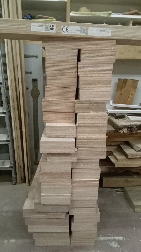 Planken van AluPlex, Ophalen, Gebruikt, Minder dan 25 mm, Plank