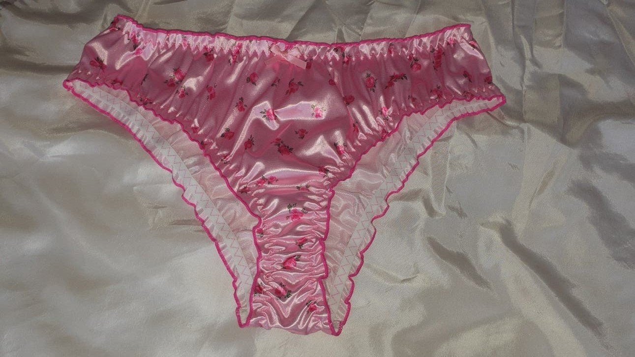Sissy satijn slipje XL, Ophalen of Verzenden, Slip