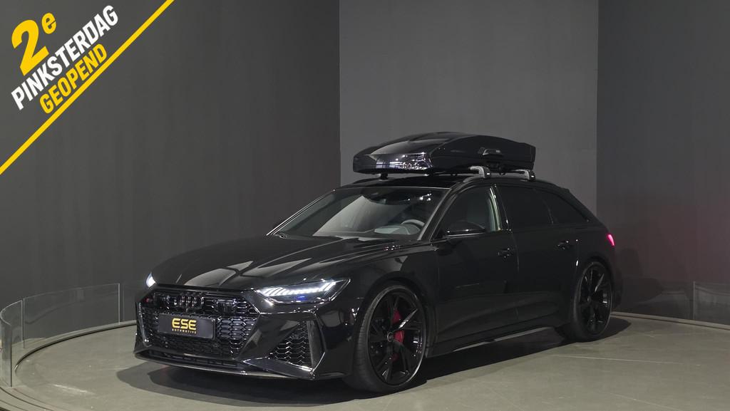 Audi RS6 Avant TFSI quattro | Panorama | Keramisch | Hud | B, Auto's, Automaat, Gebruikt, 600 pk, Leder