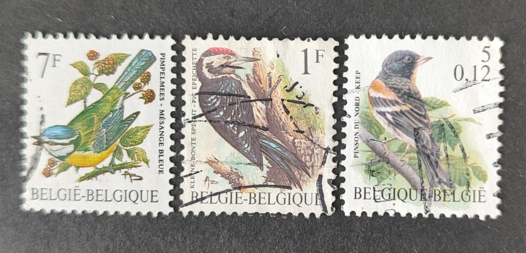 Belgie 0806007 vogel, Verzenden, Gestempeld, Frankeerzegel, Overig