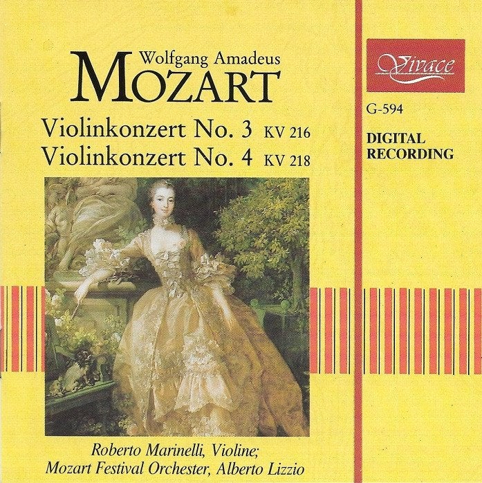 SALE->CD MARINELLI+MOZART FESTIVAL ORCH.-Violin Co, Ophalen of Verzenden, Classicisme, Zo goed als nieuw, Kamermuziek