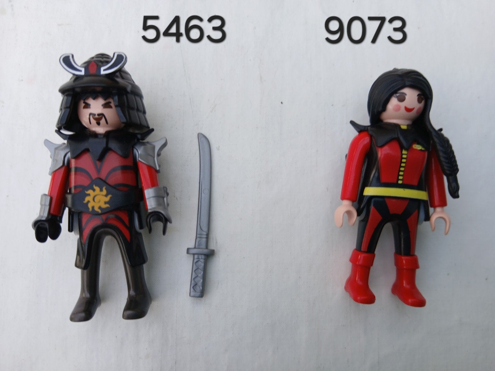 Playmobil 5463 en 9073, strijders, Ophalen of Verzenden, Gebruikt