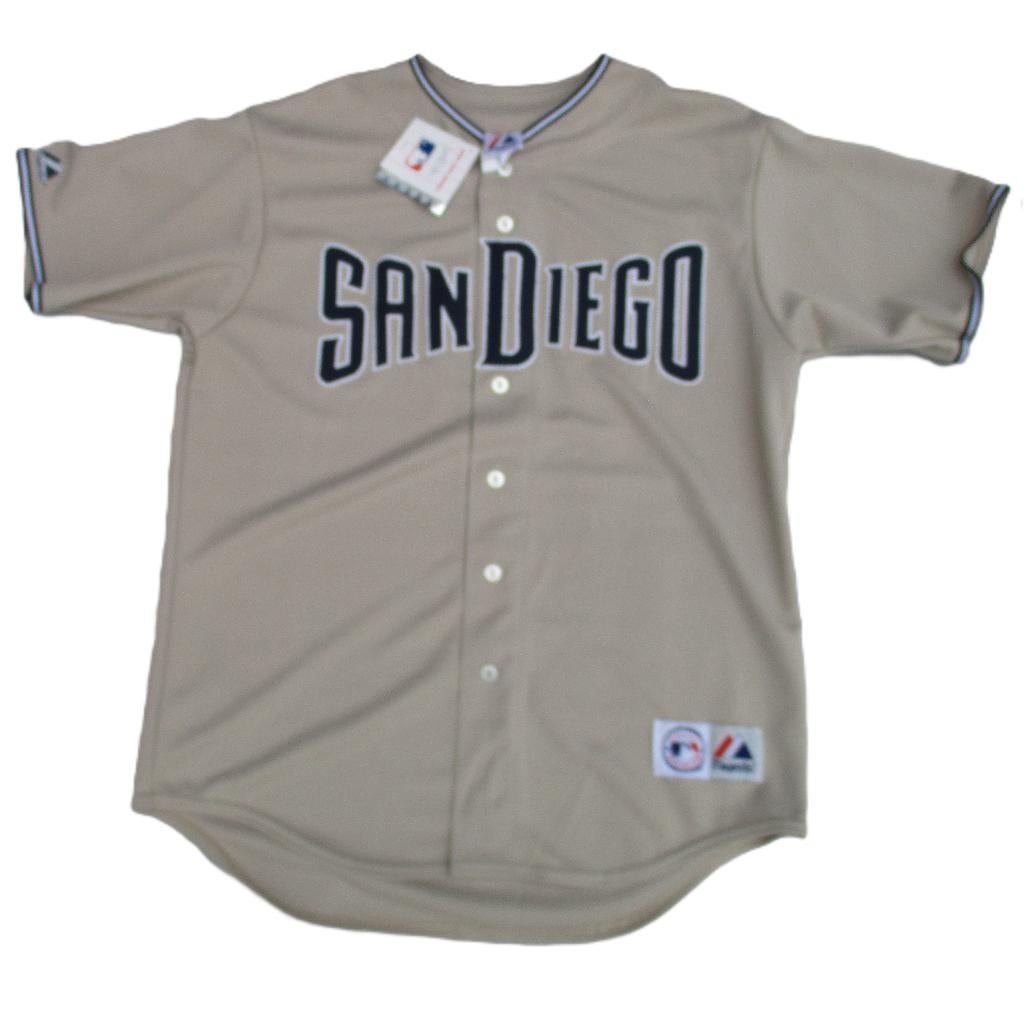 San Diego Padres  mlb baseball honkbal game jersey beige  L, Ophalen of Verzenden, Nieuw, Honkbal, Kleding