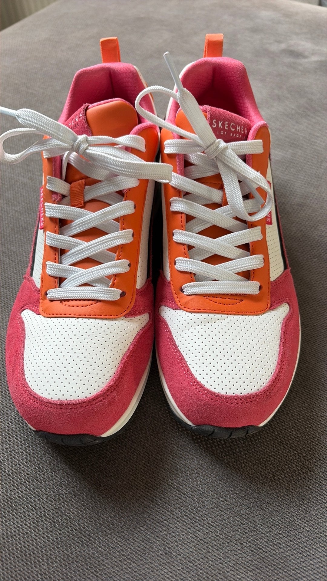 Skechers maat 42, Wit, Ophalen of Verzenden, Sneakers of Gympen, Zo goed als nieuw