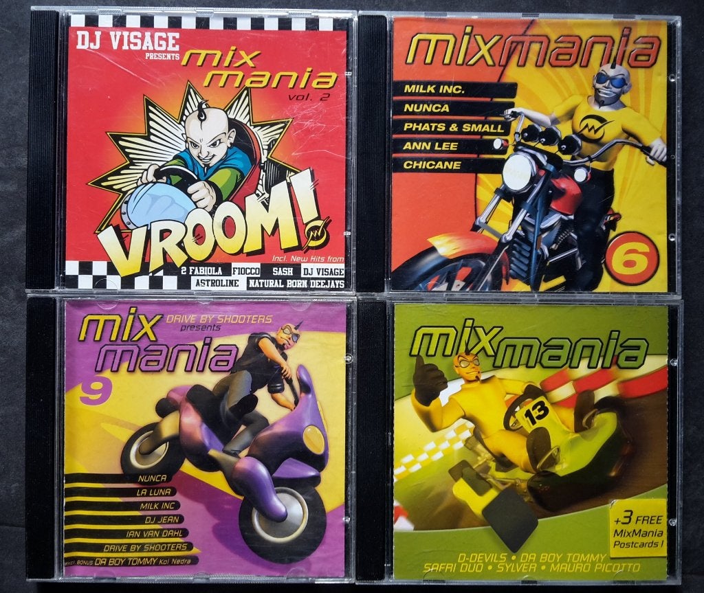 CD Set - Mix Mania Vol 2, 6, 9, 13 - Mixmania Hard Trance, Ophalen of Verzenden, Zo goed als nieuw, Trance, Remixalbum