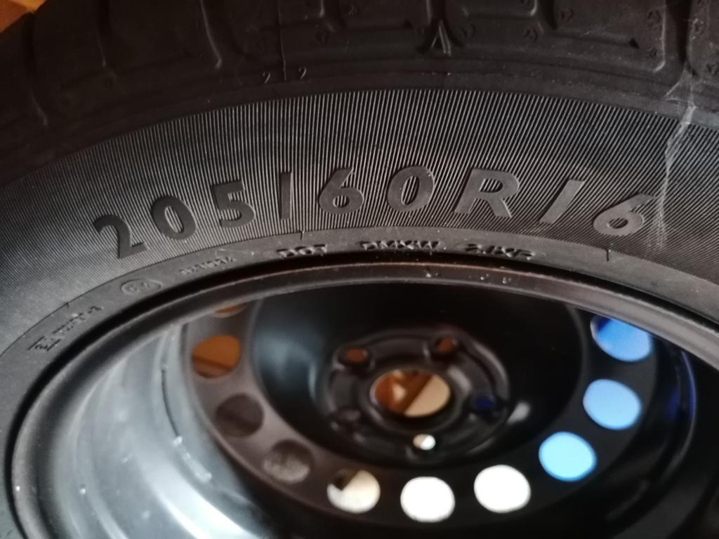 Reserveband/ thuiskomertje 205/60 R16, Auto diversen, Ophalen, Nieuw