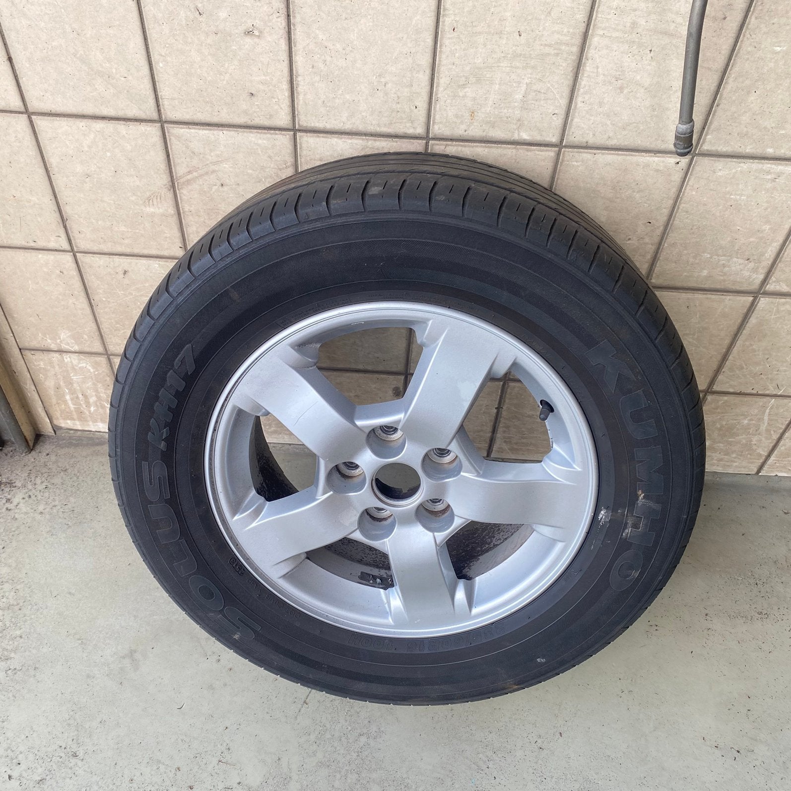 16 inch een velg, Ophalen
