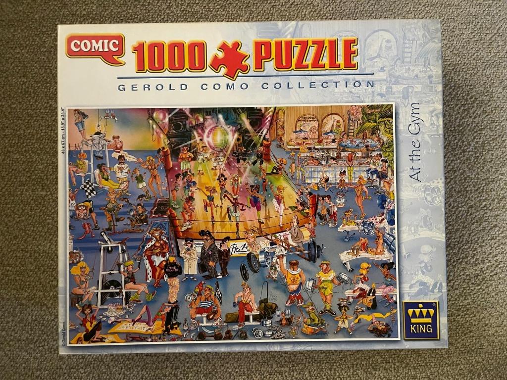 Puzzel 1000 stukjes, Ophalen of Verzenden, 500 t/m 1500 stukjes, Gebruikt, Legpuzzel