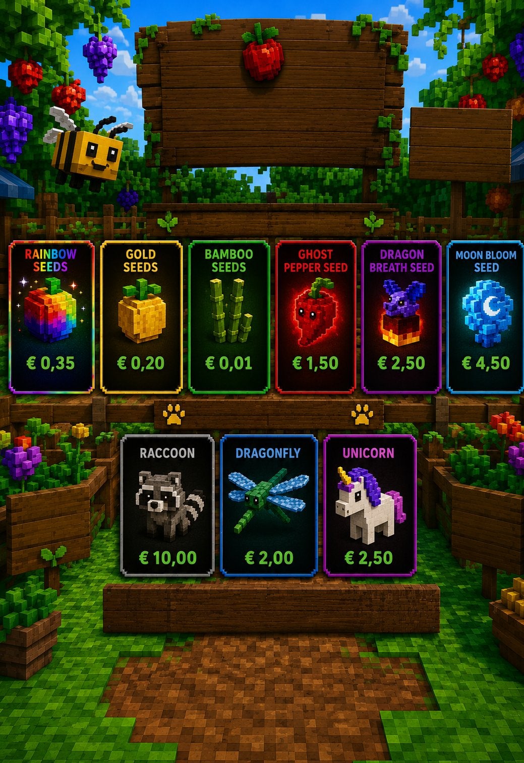 Grow A Garden 2 Items & Deals - Ondersteun mijn stream!, Online, 1 speler, Nieuw, Ophalen of Verzenden