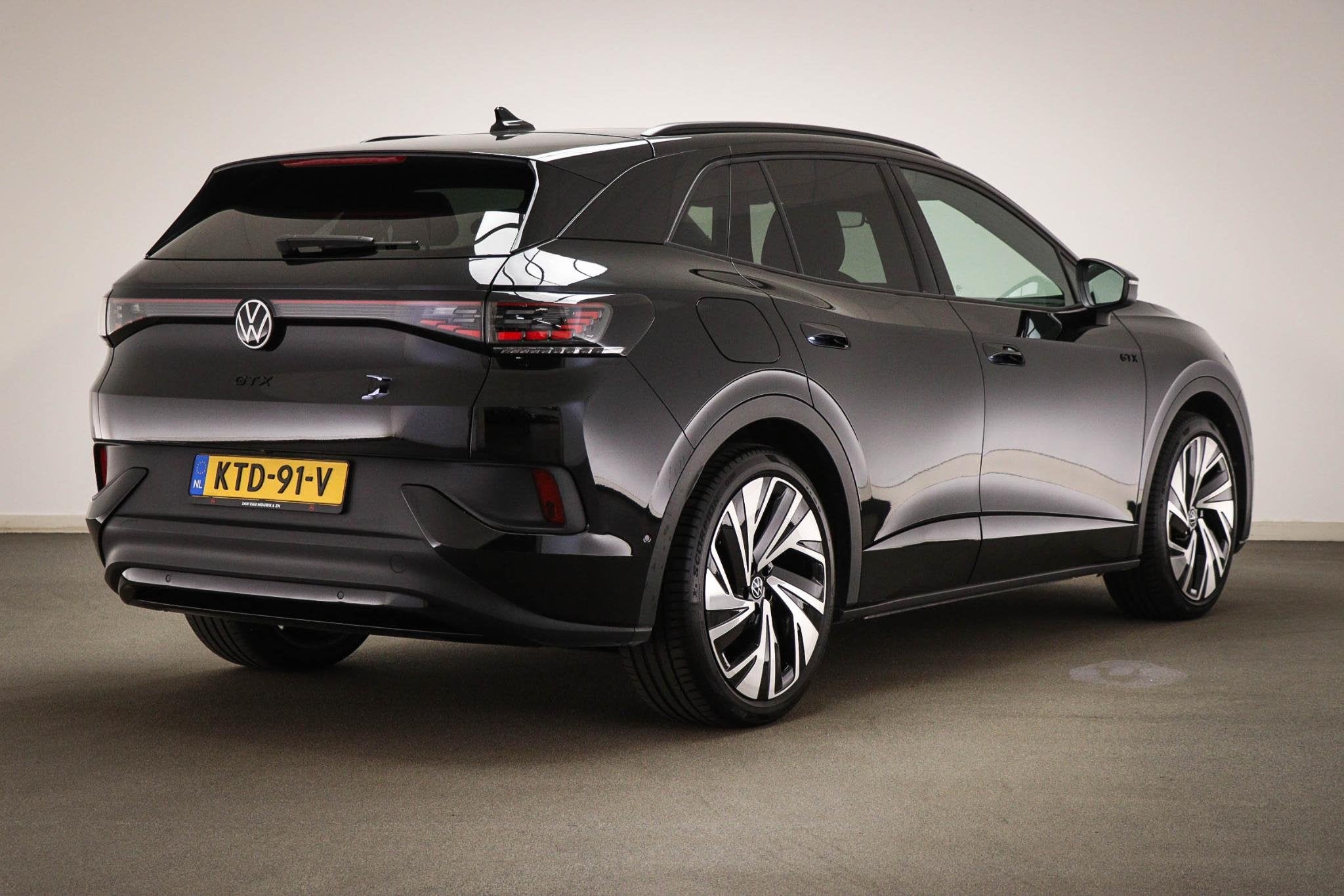 Volkswagen ID.4 GTX 4Motion 77 kWh | SPORT PLUS / DESIGN PLU, Auto's, Automaat, Stof, Gebruikt, Zwart
