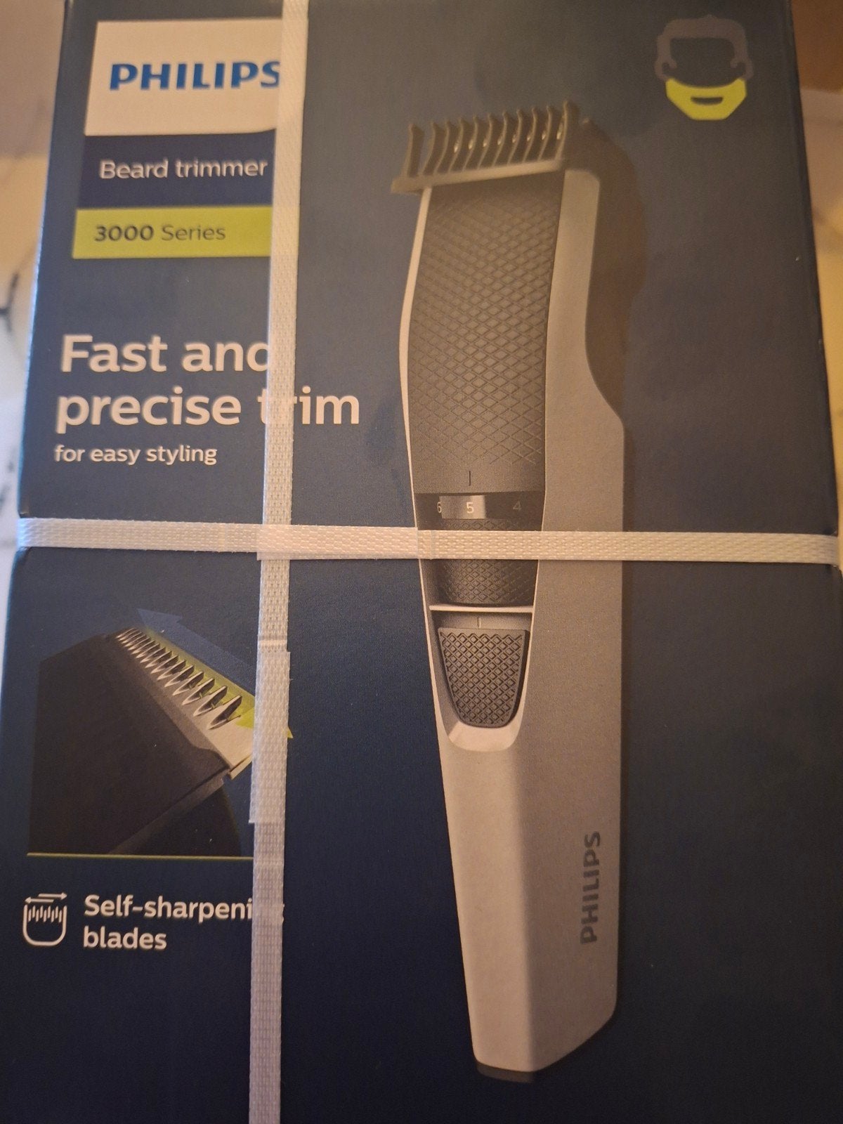 Philips Baardtrimmer Series 3000 BT3206 - Nieuw in doos, Verzenden, Nieuw