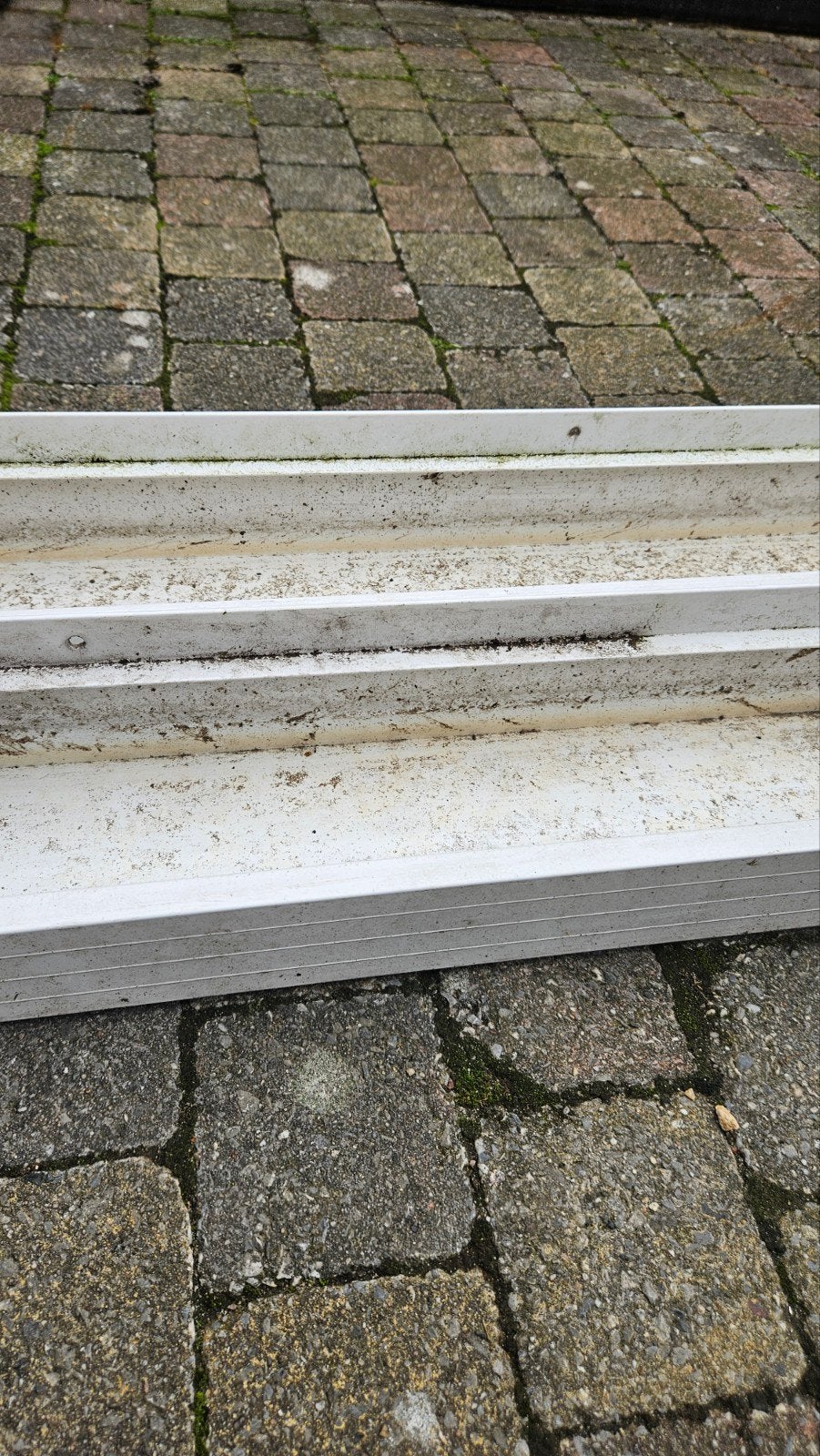 dakgoot wit 340cm en 300cm, Ophalen, Overige materialen, Overige typen, Zo goed als nieuw