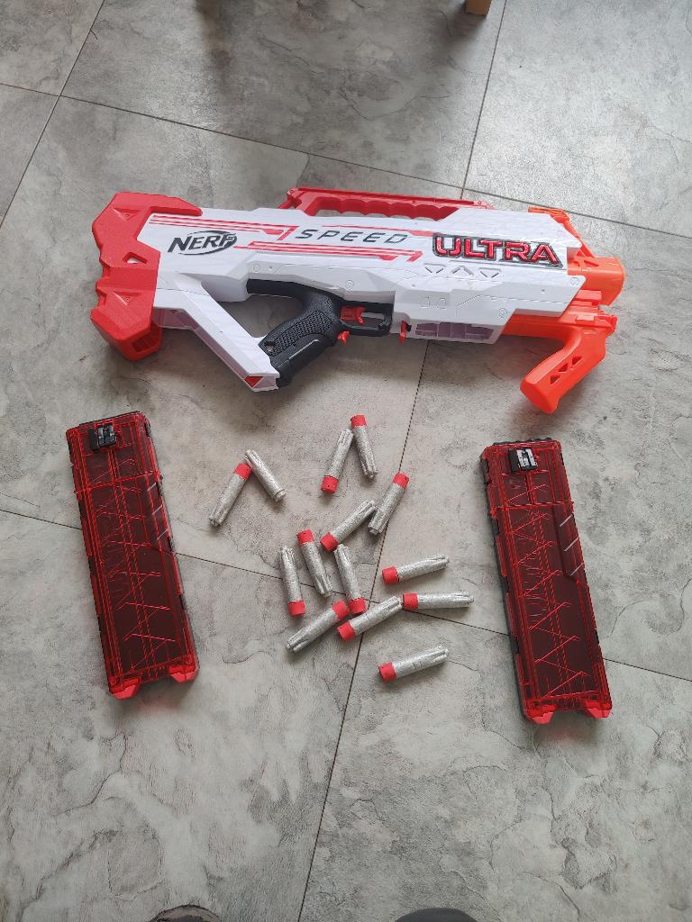Nerf Pistool Speed Ultra, Ophalen of Verzenden, Gebruikt