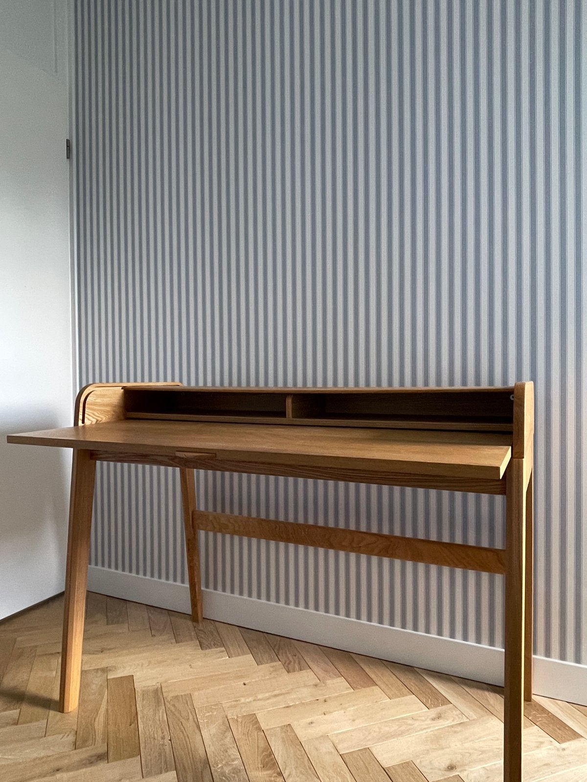 Retro Scandinavisch secretaire, Ophalen, Gebruikt