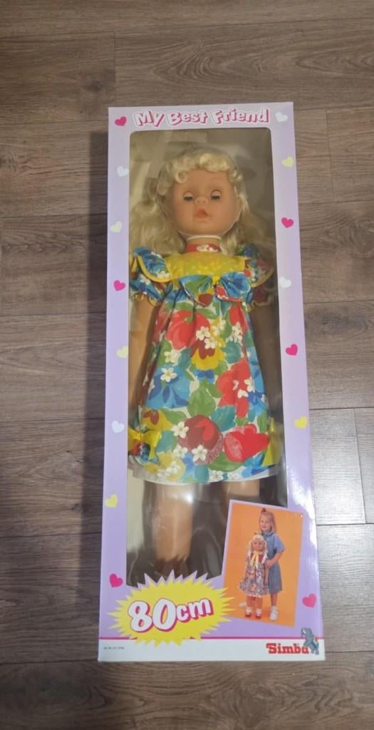 Grote Simba Pop 80 cm - Loop Etalage pop - babypop, Ophalen of Verzenden, Zo goed als nieuw, Babypop
