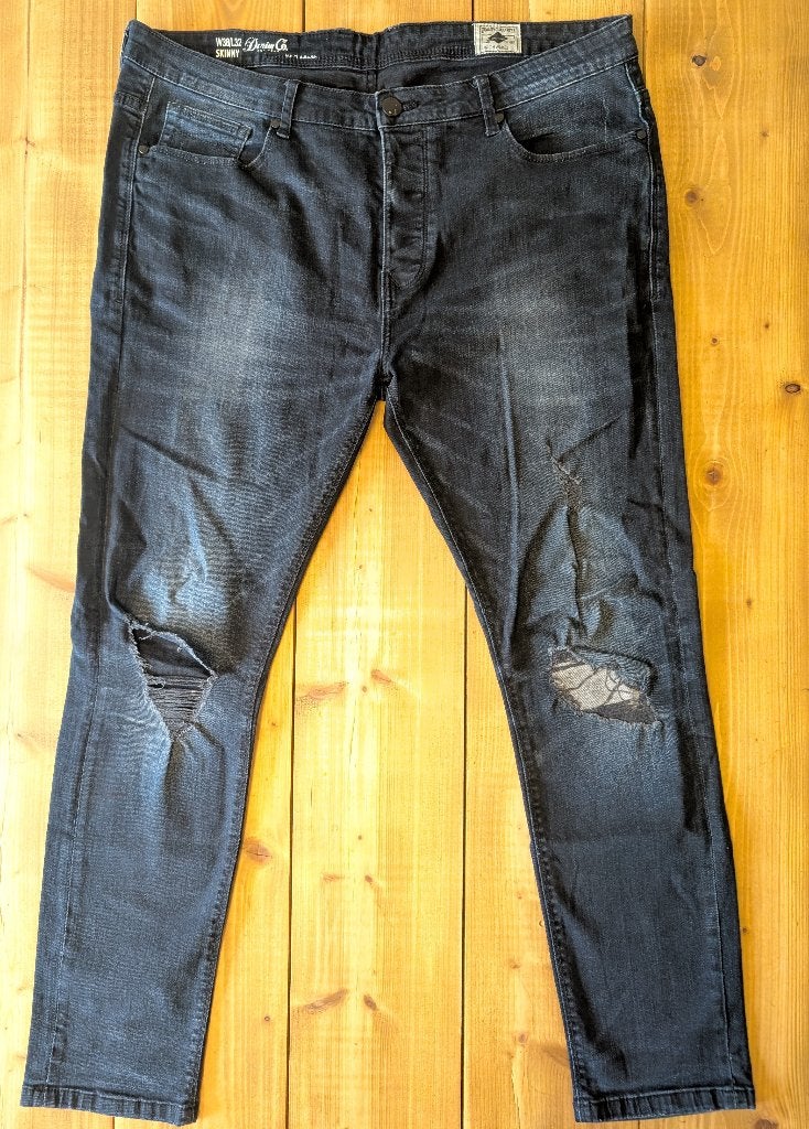 Denim Co Skinny jeans Maat W 38 - L 32, Ophalen of Verzenden, Zo goed als nieuw, Blauw, W36 - W38 (confectie 52/54)