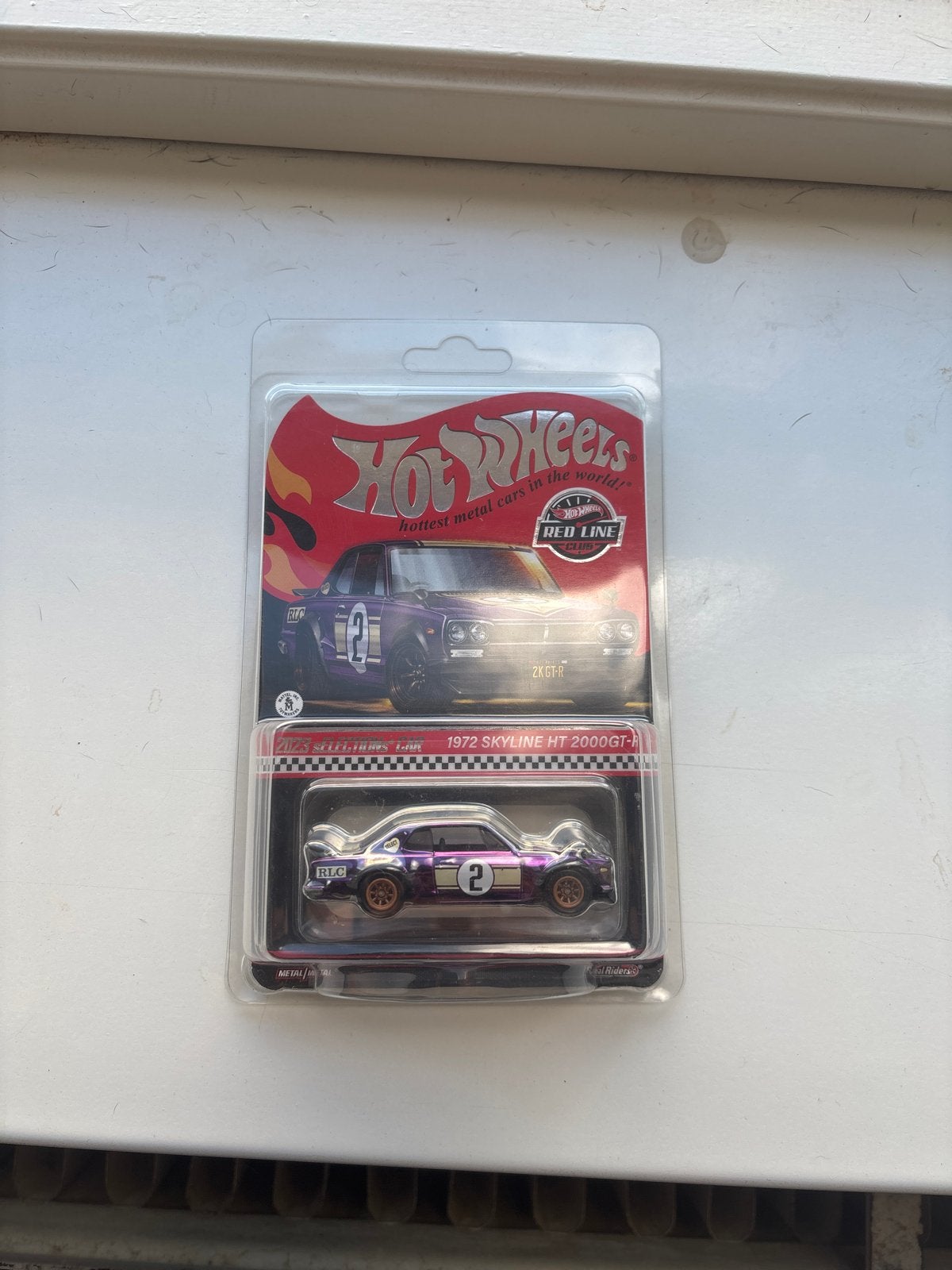 Hot Wheels RLC 1972 Skyline HT 2000 GT-R, Ophalen of Verzenden, Nieuw, Auto, Overige merken